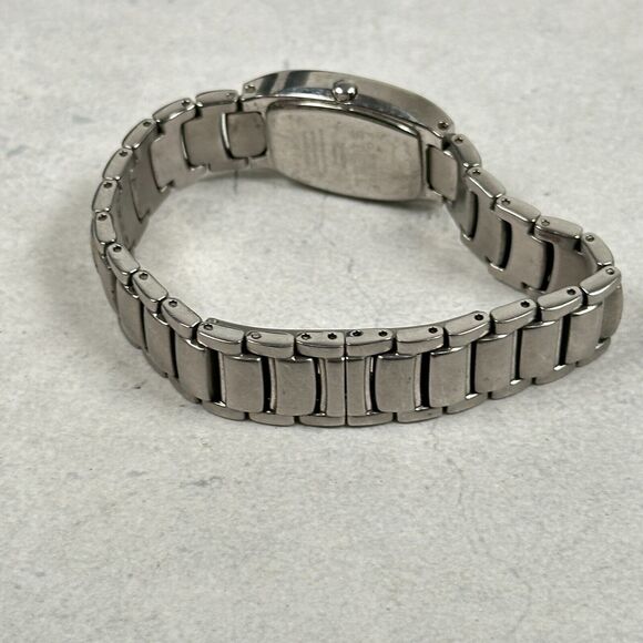 Fossil Watch Womens 20mm Blue Dial Steel Silver Tone 6.5\